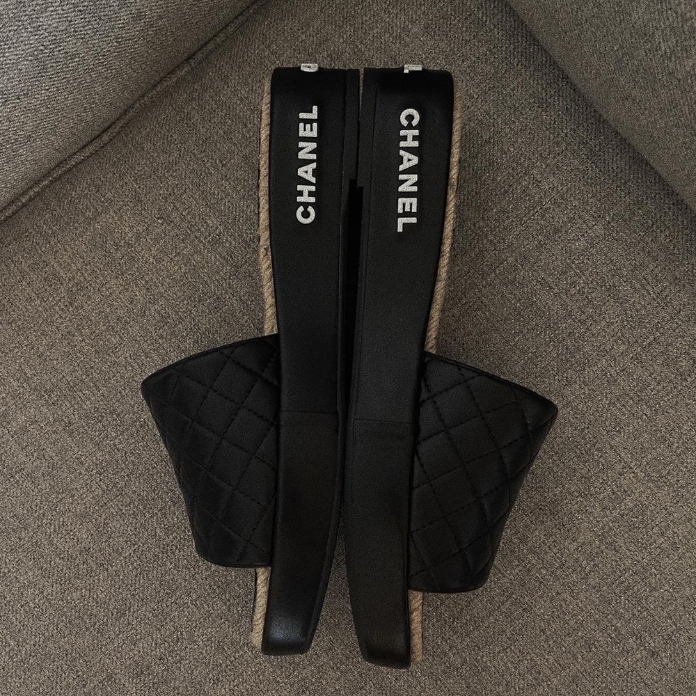 ✨Chanel Espadrilles Mules✨